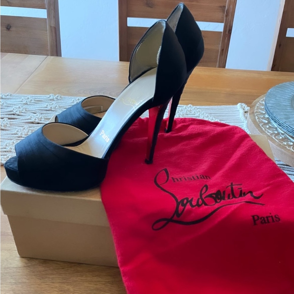 Satin armadillo Christian Louboutin